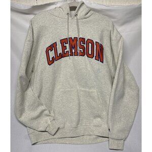 Champion Mens Hoodie Small Clemson  XL (light Stain)